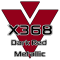 X368 Dark Red Metallic 951 Roll