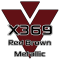 X369 Red Brown Metallic 951 Roll