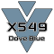 X549 Dove Blue 951 Roll