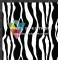 ZBRA00 Black & White Zebra Siser HTV Sheet